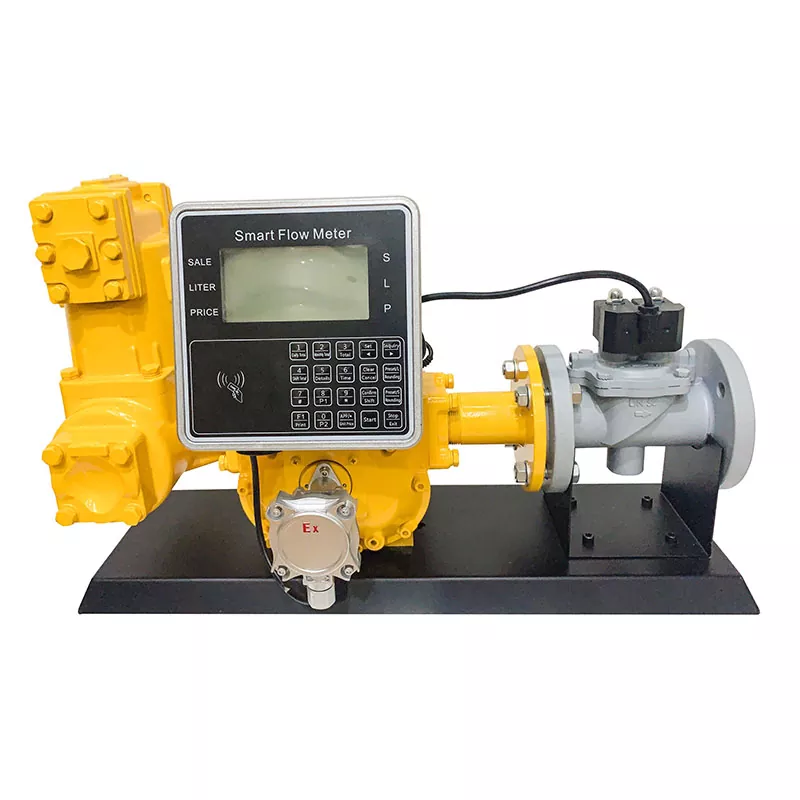 Aliran aliran meter digital kanggo bahan bakar diesel